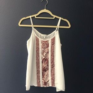wayf: white tank top